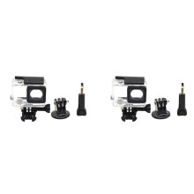 2X for  Waterproof Housing Case for  Hero 4 Hero3+Hero 3 Underwater Protective Box for Go Pro Accessories