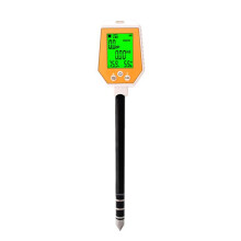6-In-1 Bodemtester PH/EC/Vocht/Zonlicht/Luchtvochtigheid/Temperatuur Hoge Nauwkeurigheid Geleidbaarheid PH-Meter voor Tuinieren