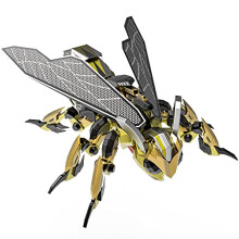 Microworld Hornet Model Kit 3D Laser Cut Puzzle for Adults No Glue Assembly Display Model