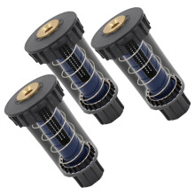 3 Pezzi Irrigatore - per Prato da Giardino Irrigatore A 360 Gradi Ugello di Rifrazione per Irrigazione e Irrigazione Agricola