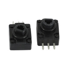 4Pcs Black Replacement Repair Parts Lt/Rt Button Keypad for 360 Controller