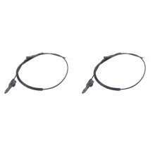 2X Bonnet Hood Release Cable Rod 51231960853 for 3 Series E36