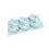 Silicone Nut Cake Molds Perfect For Mousse-6 pecans in a row 1