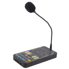 Carte Son I9 : Changeur de Voix, Effets Sonores Multifonctionnels, Jeux, Streaming en Direct, Smartphones, Modulateur Audio Portable