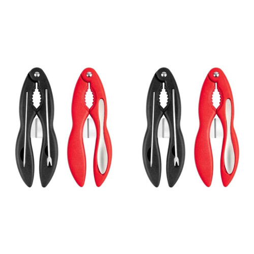 4PCS Crab Crackers and Tool Multifunctional Crab Leg Cracker Efficient Lobster Crackers Sturdy Seafood Crackers and Tool