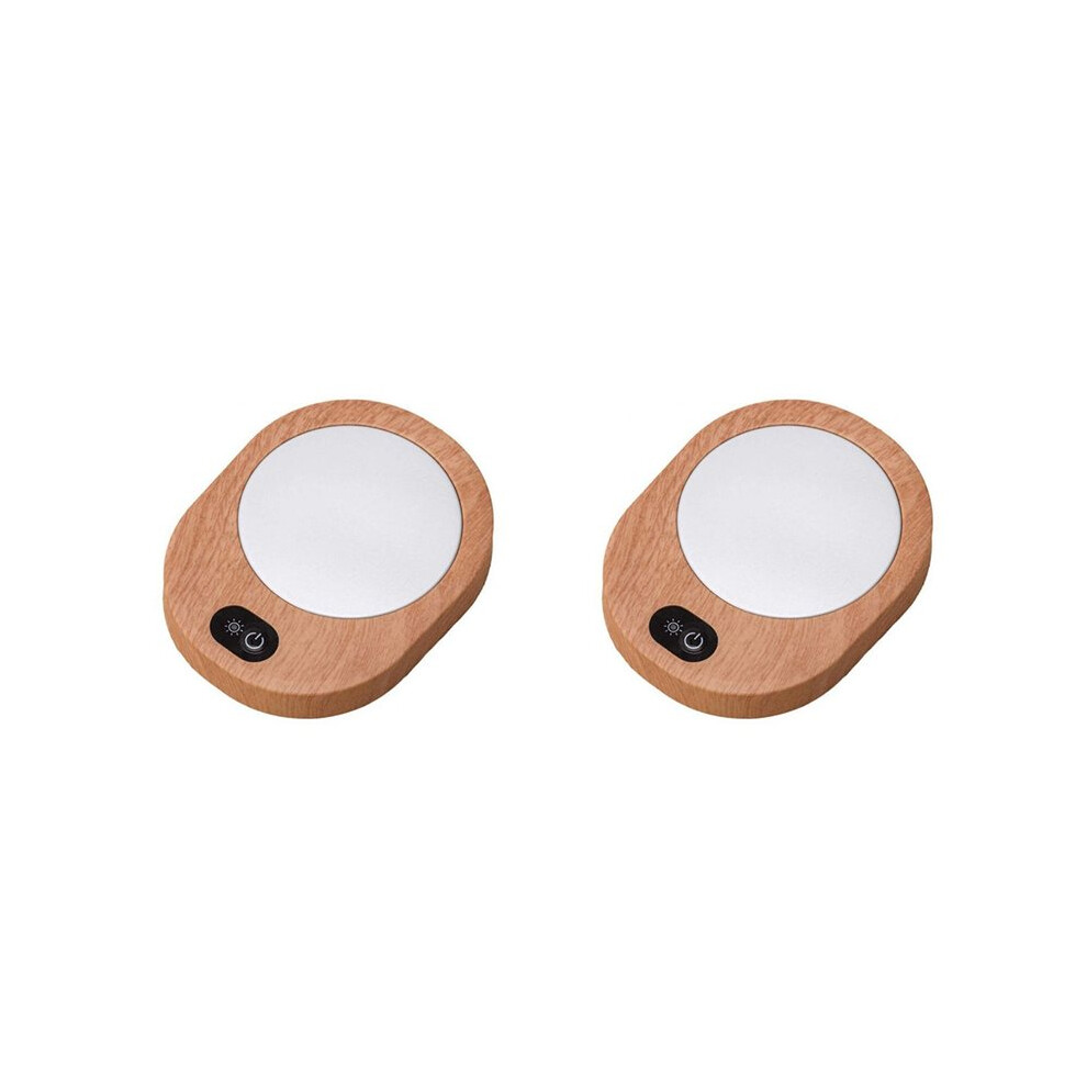 2X Auto Stirring Mug Usb Charging Powerful Self Mixing Coffee Mug For Coffee Tea Milk Style: Usb Heated Coaster 6032368560678