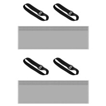 2X La Copertura del Tubo del Condizionatore D'Aria Avvolge Copertura del Condotto Sfiato Tubo Flessibile AC - Copertura Isolata per AC con Diametro 5