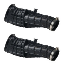 2X MotorradzubehöR Luftfilter-Verbindungsschlauch Luftfilter-Auspuffrohr für  FZ16 FZ 16