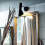 Nordic modern wall lamp with switch black E27 1 piece 3