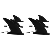 6X Planche de Surf Aileron Central et Aileron Latéral Stand /Paddle/Planche Gonflable Planche de Surf Aileron Central Accessoires de Sport de
