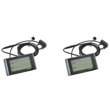 2X SW900 Ebike LCD Display 36V E-Bike LCD Meter Panel Display für Elektrofahrradcomputer Ebike Zubehör