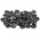 100 Pezzi 608- Cuscinetto per Skateboard, Cuscinetto a Rotolamento Argento Dimensioni: 8X22X7Mm 1