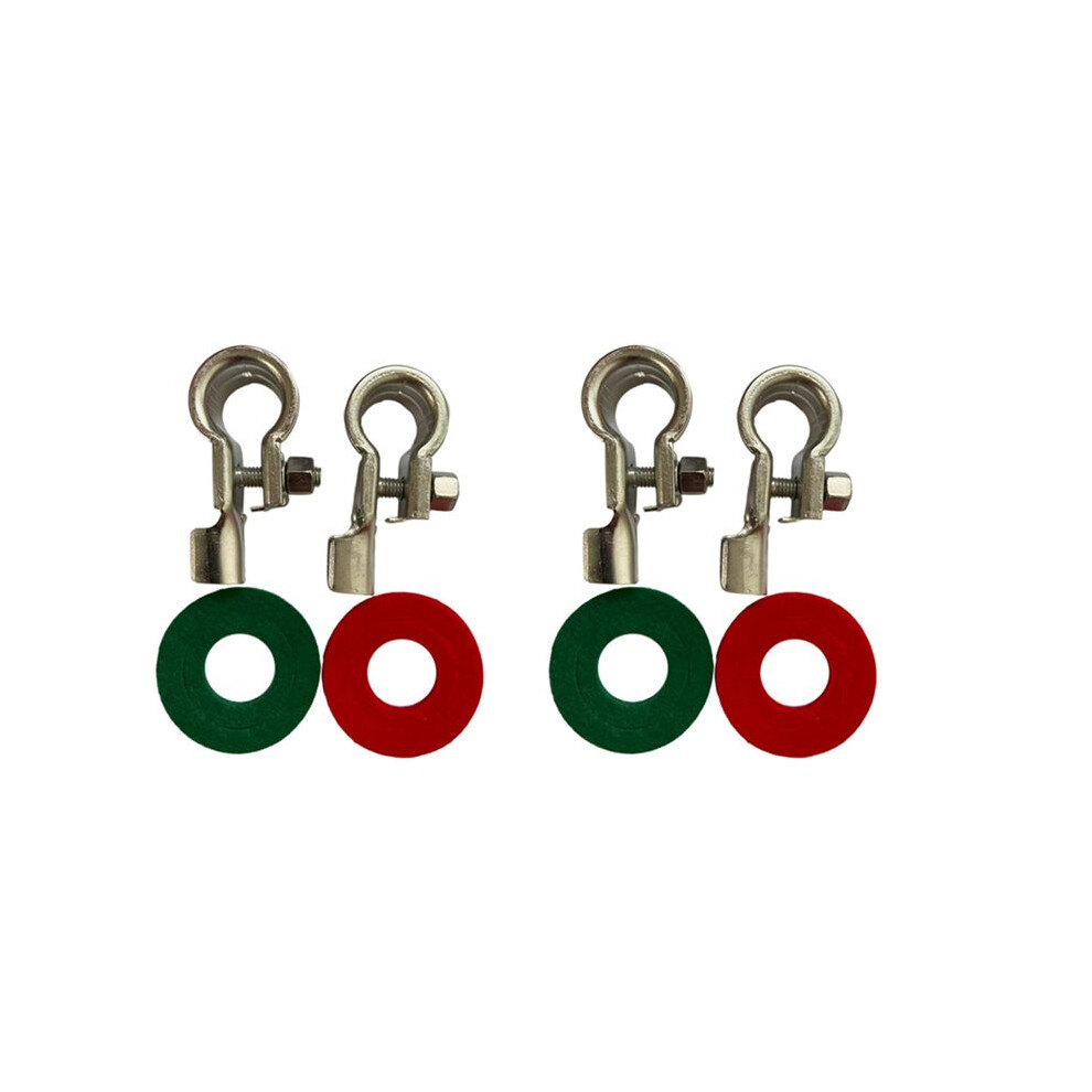 2 Pair Battery Terminals Connectors Clamps Copper Battery Terminal Kit With Battery Corrosion Terminal Protectors 17Mm 6033970314451