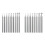 20 Pcs Jewelry Setting Burr - 3/32Inch Shank Stone Setting Burs Cylinder - Cone Shape Lapidary Making Tools 1