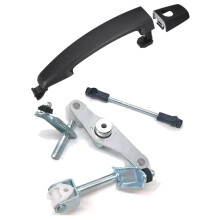 1 Pcs Front Rear Exterior Door Handle for Aveo & 1 Set Manual Transmission Auto Control Gear Shift Guide