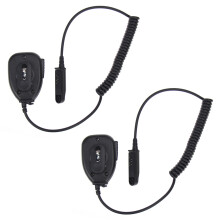 2X PTT Mic Speaker Microphone for  BF-UV9R UV9R BF-A58 A58 UV-XR -3WP BF-9700 UV-9R  Radio Walkie Talkie