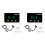 2X Electronic Throttle Controller 9 MODE Pedal Accelerator Fuel-Efficient for   JK  Challenger RAM 1500 1