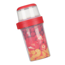 Efficient Meal Preps Container With Secure Salad Carriers-Red