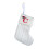 Knit Christmas Stocking with Initial, 18cm x 15cm 1