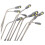 30 Pcs Model LED Street Lamp Lighting Single  Train Layout Landscape 1: 100 3