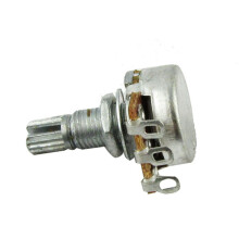 10x Guitar Small Size Pots A250K Potentiometers & 6Pcs Metal Guitar Locked String Saddles for Floyd-Rose Tremolo Bridge
