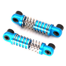 4Pcs 1/28 Rc Aluminum Shock Absorbers for Rc Car K969 K989 K999 P929 4Wd - 2Pcs & 2Pcs Red