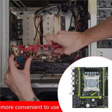 X99 DDR4 Motherboard LGA2011 X99 P4 H55 Chipset Gigabit Ethernet X99 Desktop Motherboard with M.2 NVME/NGFF Slots