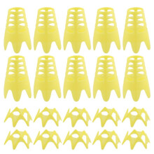 20 PièCes de Tees de  pour la Maison, EntraîNement de Simulateur de Tees de  IntéRieur ExtéRieur, Tees de Tapis de  pour Gazon et Practice