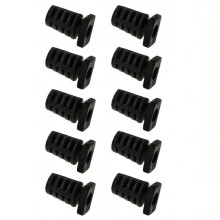 PVC Line Holder Wire Management Clip Guard for 3MM Thick-Black
