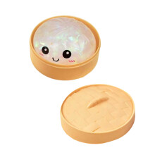 Fun TPR Simulated Bun Stress Relief Toy Great For-transparent