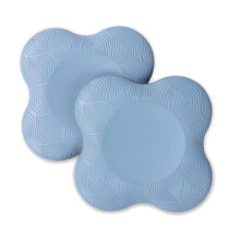 Yoga Tragbare Knieschoner Rutschfeste Handgelenk HäNde Ellbogen Balance Support Pad für Planken Pilates Yoga ÜBung Schutz, Blau