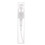 320Pcs Transparent Empty Spray Bottles Plastic Refillable Container Empty Cosmetic Containers - 120Pcs 3Ml & 200Pcs 2Ml 8