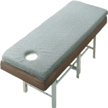 Memory Foam Massage Table Topper 185x70cm Soft NonSlip Lash Bed Cushion with Elastic Straps
