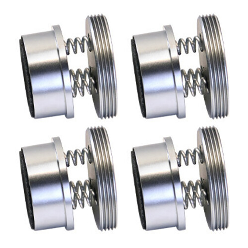4pcs Quality Speaker Isolation Spikes Pad-Silver spring version