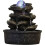 Polyresin steinfontene 20x20x23cm 1