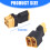 Durability XT60 Parallel Connector For-1female to 2male 2Pcs 4
