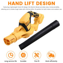 Cordless Blower Hair Dryer Rechargeable Leaf Blower Hand Lift Electric Blower Garden Blower