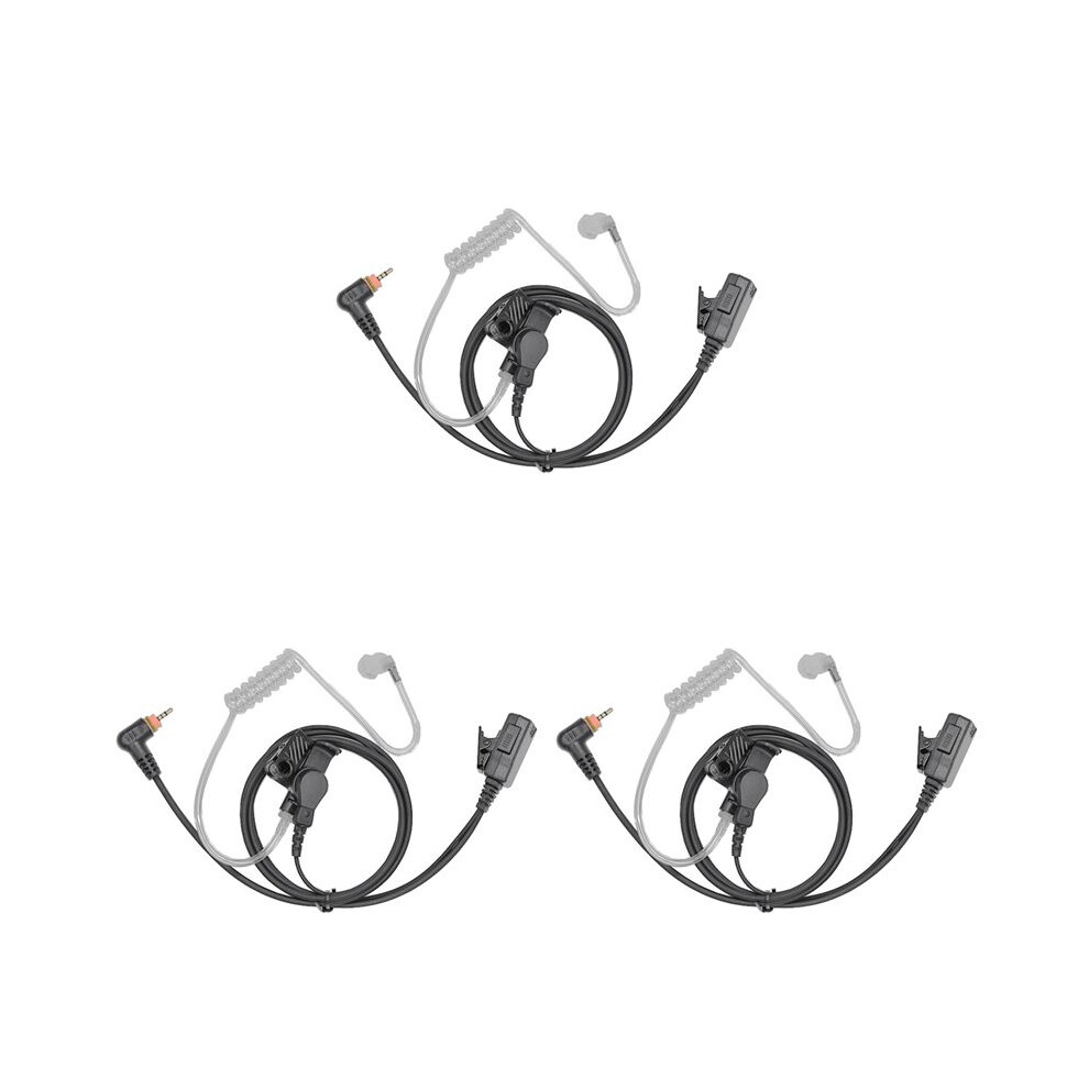 Photos - Radio / Clock 3X Earpiece Headset Mic with PTT for Radio SL1M SL1K SL1600 SL300 SL7500 SL400 SL4000 Walkie Talkie Air Acoustic Tube