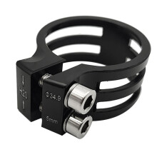 CykelsitsstolpskläMma 34,9 mm Aluminiumlegering Clip Mountain Road Cykel CykeltillbehöR