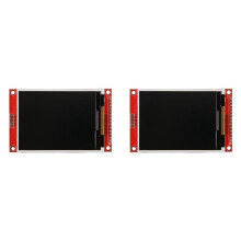 2pcs 240x320 2.8inch SPI TFT LCD Touch Panel Serial Port Module with PBC ST7789V 2.8 Inch SPI Serial Display A