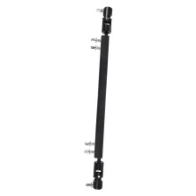 Double Bass Drum Pedal Link Bar Adjustable Metal Connector Rod for Drum Kit Smooth Motion Transfer