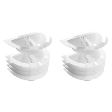 12-Pack Urineopvanghoedjes voor Het Toilet, 32oz/1000cc Urineopvangbakken voor Vrouwen, voor Vrouwen en Mannen