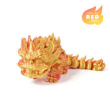 Trykt plastik ornamentfigur – 1 stk.