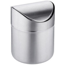 Trash Can for Desk with Lid Desktop Trash Can Small Tiny Countertop Trash Bin Can for Office Bathroom Kitchen