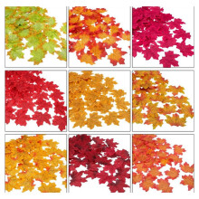 500 Foglie di Acero di Seta Artificiale Foglie Autunnali DIY Fatti un Mano Scrapbooking Autunno Autunno Decorazione di Nozze