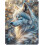 Vit Varg Vintage Metallskylt 30x20 cm 1