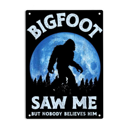 Bigfoot Metallskylt 30x20 cm