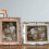 Tabletop Display Photo Frame with Carved-Light Green 7 inches 6