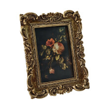 Bronze Resins Photo Stand Gentle Nature Themes For Weddings-A
