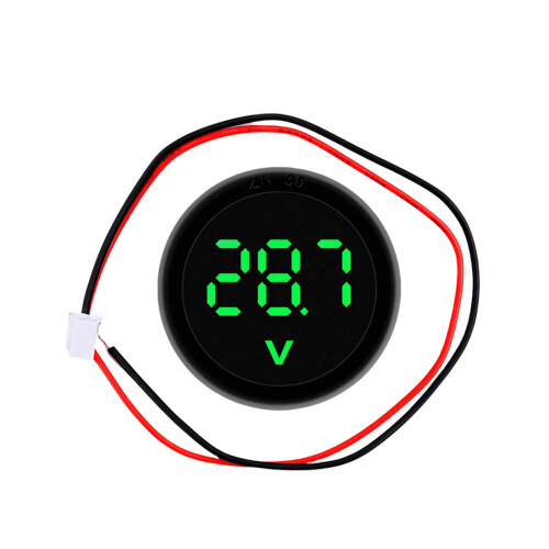 Voltage Meter 2 Wire Design Suitable For Electrical-Green